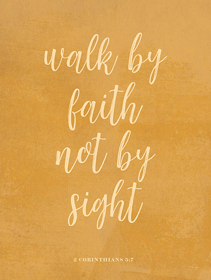 Yass Naffas Designs YND138 - YND138 - Walk by Faith - 12x16 Wal by Faith, Bible Verse, 2 Corinthians, Religious, Typography, Signs from Penny Lane