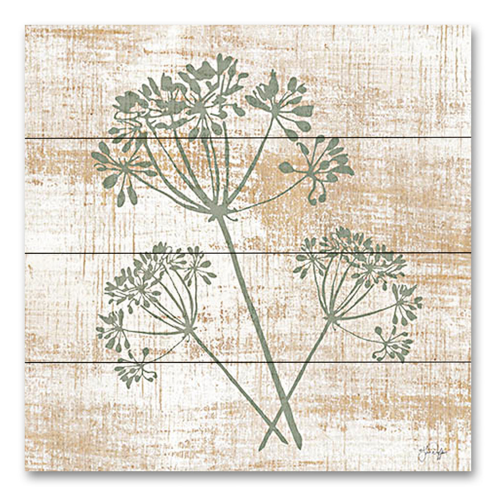 Yass Naffas Designs YND253PAL - YND253PAL - Unexpected Joy - 12x12 Wildflowers, Flowers, Silhouette, Neutral Palette from Penny Lane