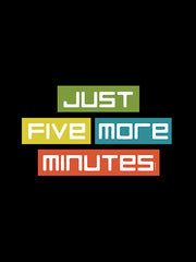 YND277 - Five More Minutes - 12x16