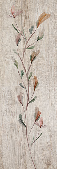 Yass Naffas Designs YND324 - YND324 - Calm Thriving Beauties - 6x18 Flowers, Vine of Flowers, Wood Background, Neutral Palette, Rustic from Penny Lane