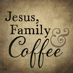 YND374 - Jesus, Family & Coffee - 12x12