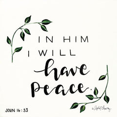 AC110 - In Him I will have Peace   - 12x12
