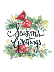 ART1157 - Seasons Greetings Wreath - 12x16