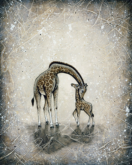 Britt Hallowell BHAR368 - My Love for You - Giraffes - Giraffes, Mother, Baby, Love from Penny Lane Publishing