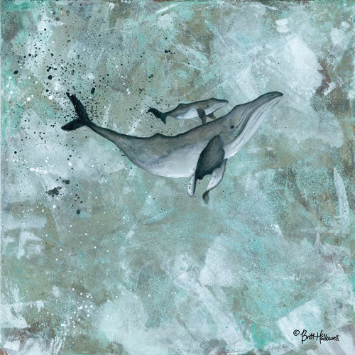 Britt Hallowell BHAR458 - Simplicity Humpback - Humpback, Whale from Penny Lane Publishing