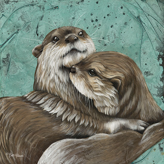 Britt Hallowell BHAR467 - Mischief and Mayhem     Otters, Animals from Penny Lane