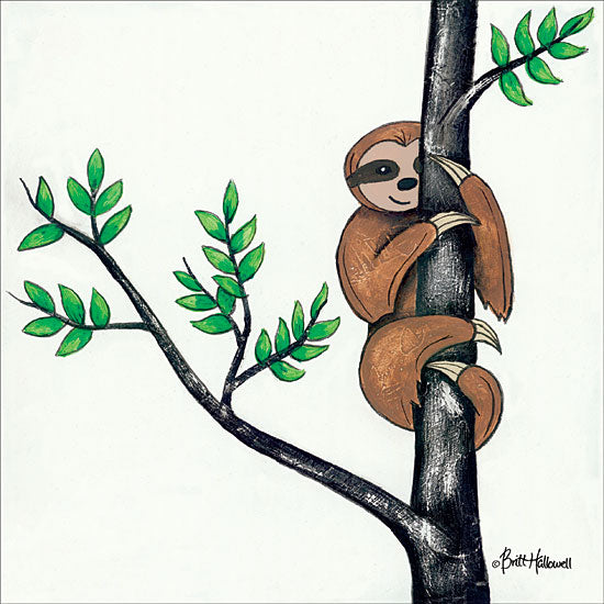 Britt Hallowell BHAR468 - Slo-Mo Fun I Sloth, Tree from Penny Lane