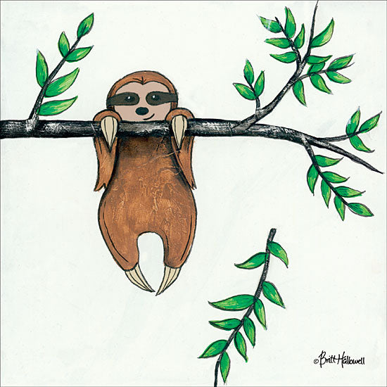 Britt Hallowell BHAR469 - Slo-Mo Fun II Sloth, Tree from Penny Lane