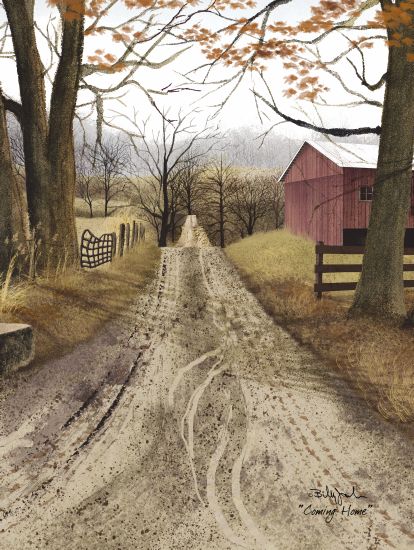 Billy Jacobs BJ1102 - Coming Home Road, Home, Farm, Barn, Trees, Autumn, Americana from Penny Lane