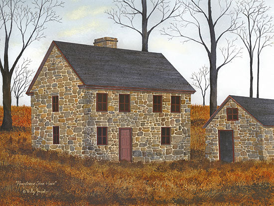 Billy Jacobs BJ1182 - Pennsylvania Stone House Stone House, Farm, Autumn, Homestead from Penny Lane