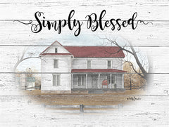 BJ1209 - Simply Blessed - 16x12
