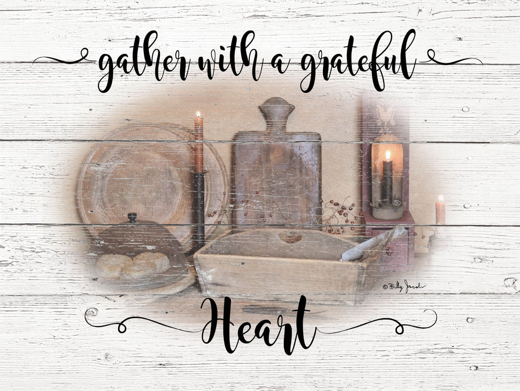 Billy Jacobs BJ1226 - BJ1226 - Gather - 16x12 Gather, Grateful Heart, Still Life, Candle, Vintage, Candle, Nostalgia from Penny Lane