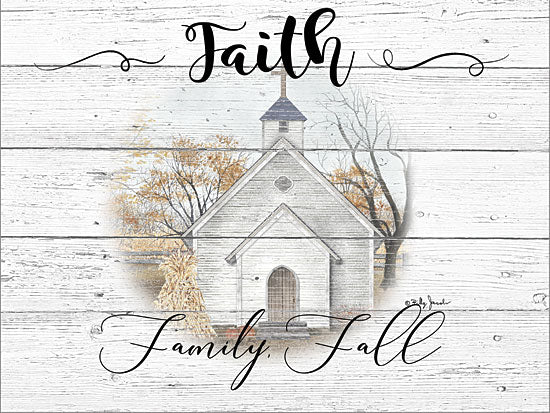 Billy Jacobs BJ1244 - BJ1244 - Faith, Family, Fall - 16x12 Signs, Faith, Family, Fall, Church, Wood Planks, Typography from Penny Lane