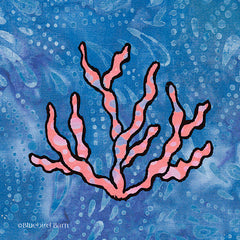 BLUE315 - Whimsy Coastal Conch Coral - 12x12