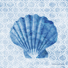 BLUE374 - Seashell I - 12x12
