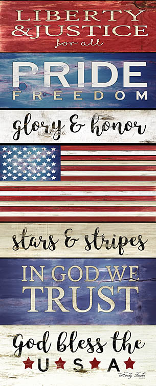 Cindy Jacobs CIN1018 - God Bless the USA - God Bless the USA, America, Flag, Stars, Pledge from Penny Lane Publishing