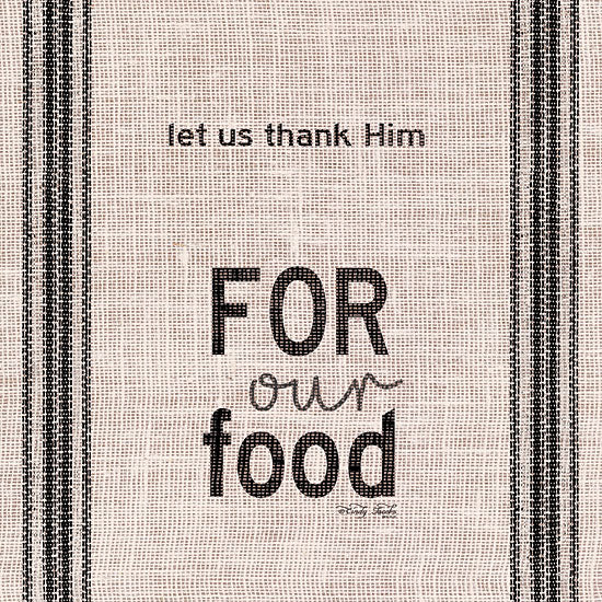 Cindy Jacobs CIN1092 - Let Us Thank Him Him, God, Thank, Food, Tea Towel, Country, Country French from Penny Lane