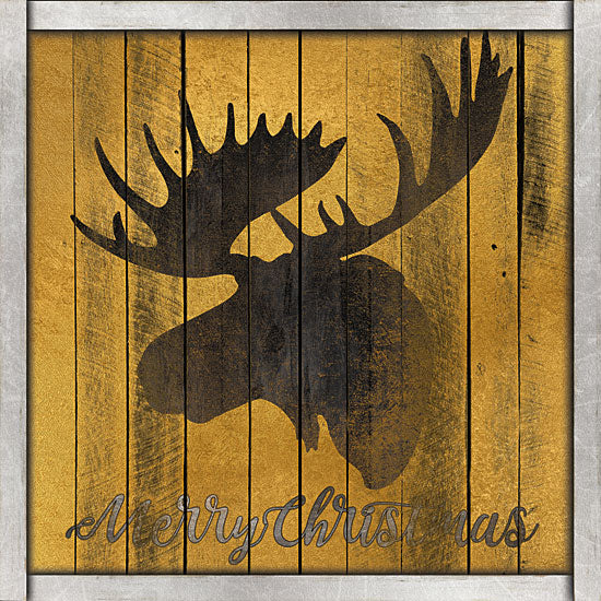 Cindy Jacobs CIN1279 - Merry Christmas Moose  Merry Christmas, Moose, Holidays, Portrait, Wood Inlay from Penny Lane