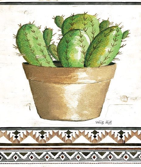 Cindy Jacobs CIN1313 - Happy Cactus  Cactus, Succulents, Pot, Southwestern from Penny Lane