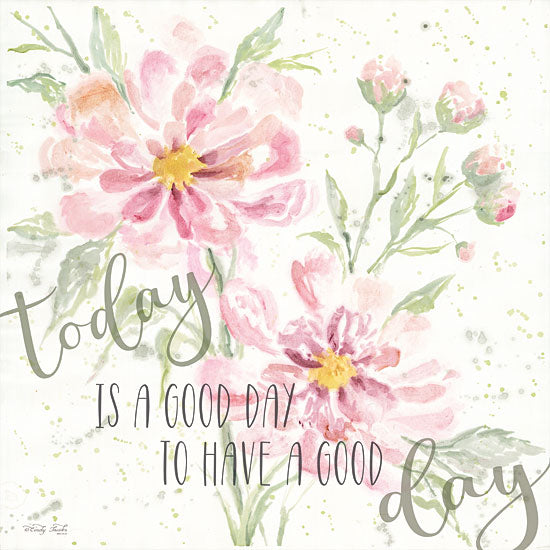 Cindy Jacobs CIN1370 - Floral Today is a Good Day Flowers, Blooms, Botanical, Watercolor, Good Day, Signs from Penny Lane
