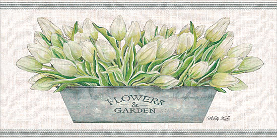 Cindy Jacobs CIN1397 - Flowers & Garden White Tulips Flowers, White Tulips, Tulips, Galvanized Pot, Botanical from Penny Lane