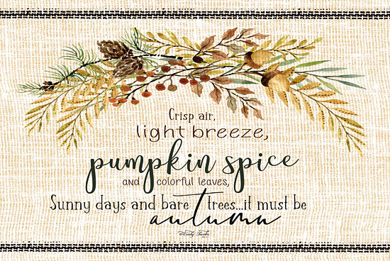 Cindy Jacobs CIN1427 - It Must be Autumn - 18x12 Autumn, Fall, Pumpkin, Pumpkin Spice, Fall Swag, Grain Sack, Linen Tea Towels from Penny Lane