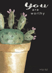 CIN1537 - You Are Worthy Cactus     - 12x16