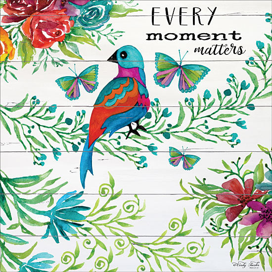 Cindy Jacobs CIN1584 - Every Little Moment Matters - 12x12 Birds, Butterflies, Flowers, Greenery, Every Little Moment Matters, Shiplap from Penny Lane