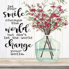 CIN1624 - Let Your Smile Change the World - 12x12