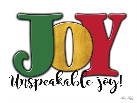 Cindy Jacobs CIN860 - Joy - Unspeakable Joy! - Joy, Holiday, Signs from Penny Lane Publishing