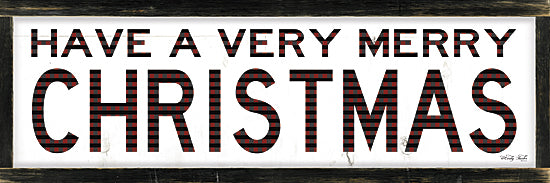 Cindy Jacobs CIN983 - Plaid Merry Christmas - Holiday, Christmas, Sign from Penny Lane Publishing