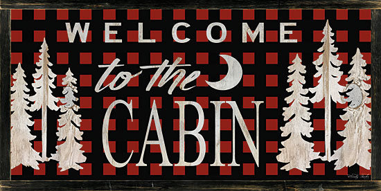 Cindy Jacobs CIN986 - Welcome to the Cabin - Cabin, Pine, Trees, Welcome, Plaid from Penny Lane Publishing