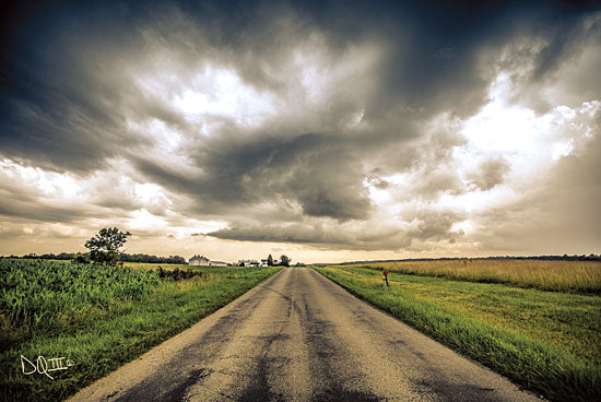 Donnie Quillen DQ142 - Embrace the Storm III Storm, Weather, Clouds, Road, Path, Landscape from Penny Lane