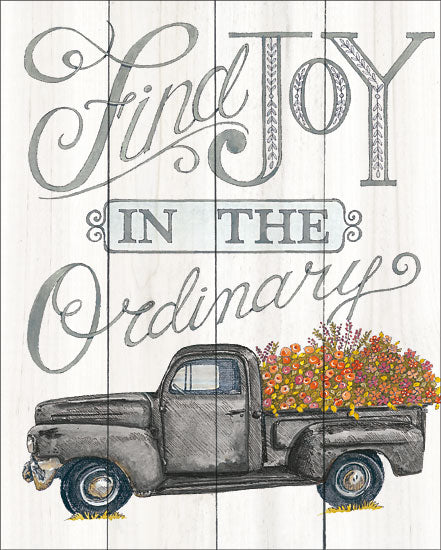Deb Strain DS1678 - Grow a Life - 12x16 Truck, Flowers, Grow a Life, Love, Red Truck, Calligraphy from Penny Lane