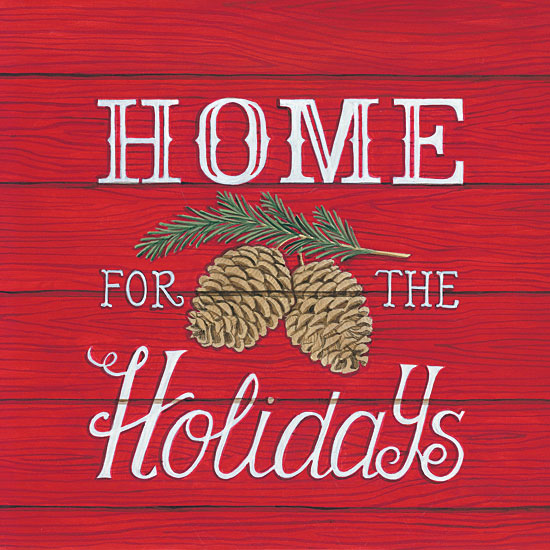 Deb Strain DS1691 - Home for the Holidays Home for the Holidays, Pinecones, Wood Pallet, Holiday from Penny Lane