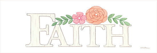 Deb Strain DS1840 - DS1840 - Faith -   18x6 Faith, Signs, Floral from Penny Lane