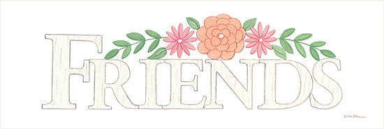 Deb Strain DS1842 - DS1842 - Friends -   18x6 Friends, Signs, Floral from Penny Lane