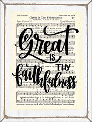 DUST135 - Great is Thy Faithfulness - 12x16