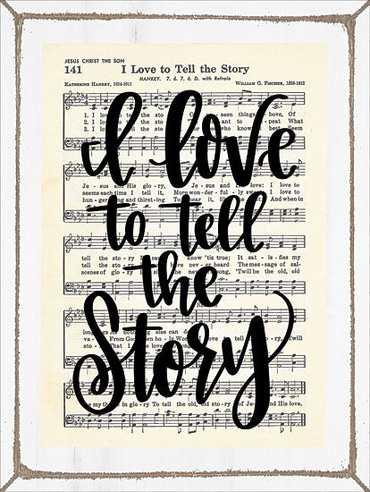 Imperfect Dust DUST139 - I Love to Tell the Story I Love to Tell the Story, Sheet Music, Song from Penny Lane