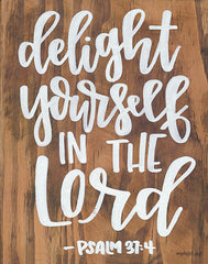 DUST206 - Delight Yourself in the Lord - 12x16