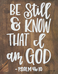 DUST207 - Be Still & Know that I am God - 12x16