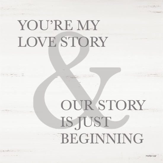 Imperfect Dust DUST241 - Love Story - 12x12 Love Story, Our Story, Love, Wedding, Signs from Penny Lane