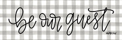 DUST364 - Buffalo Plaid Be Our Guest - 18x6