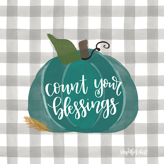 Imperfect Dust DUST371 - DUST371 - Count Your Blessing - 12x12 Count Your Blessings, Gingham, Pumpkins, Calligraphy, Signs from Penny Lane