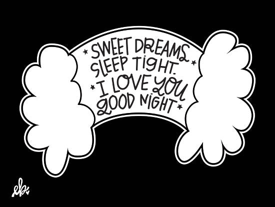 Erin Barrett FTL108 - Sweet Dreams - 16x12 Sweet Dreams, Rainbows, Black & White, Babies from Penny Lane