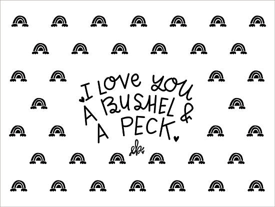 Erin Barrett FTL111 - I Love You a Bushel and a Peck - 16x12 I Love You, Bushel and a Peck, Song, Love, Signs from Penny Lane