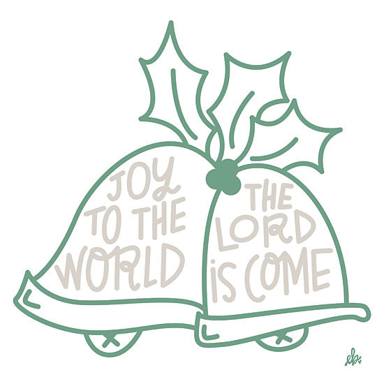 Erin Barrett FTL163 - FTL163 - Joy to the World     - 12x12 Signs, Christmas, Songs, Typography, Bells from Penny Lane