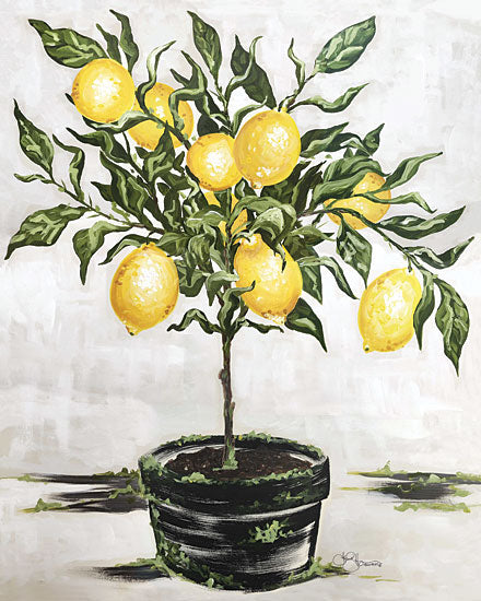 Hollihocks Art HH101 - Lemon Tree - 12x16 Lemon Tree, Lemons, Fruit, Kitchen, Topiary from Penny Lane