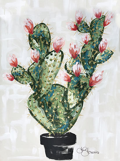 Hollihocks Art HH108 - Cactus - 12x16 Cactus, Blooming, Flowers, Blooms from Penny Lane