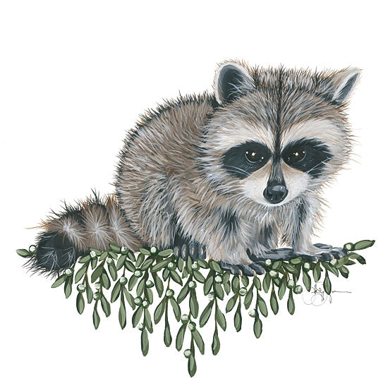 Hollihocks Art HH122 - HH122 - Baby Raccoon - 12x12 Raccoon, Kit, Baby, Wildlife, Portrait from Penny Lane